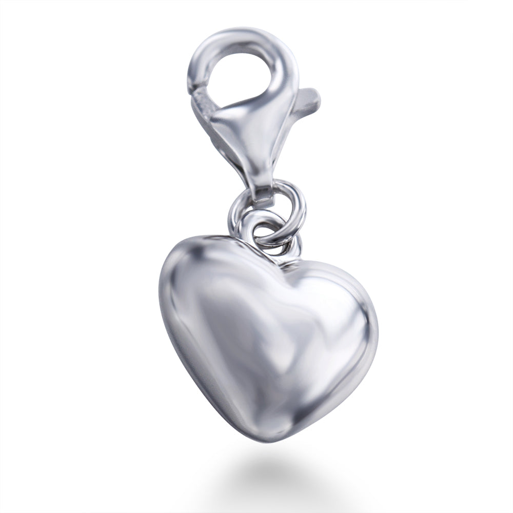 Puffed Heart Charm