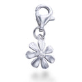 Silver Flower Charm
