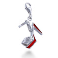 Red High Heel Charm