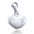 Puffed Heart Charm Large