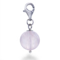 Rose Quartz Bead Charm