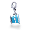 Blue Teacup Charm