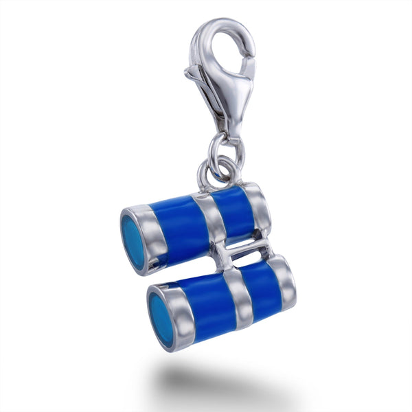 Blue Binoculars Charm