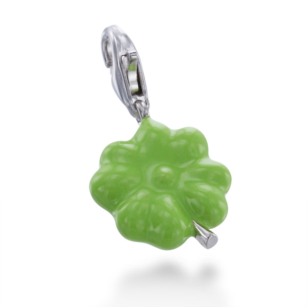 Puffed Clover Charm