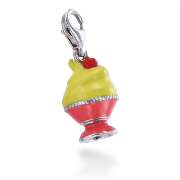 Yellow Sundae Charm