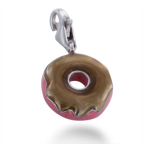 Chocolate Donut Charm