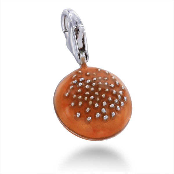 Orange Speckled Charm