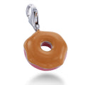 Orange Glazed Donut Charm