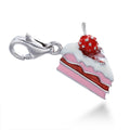 Strawberry Cake Slice Charm